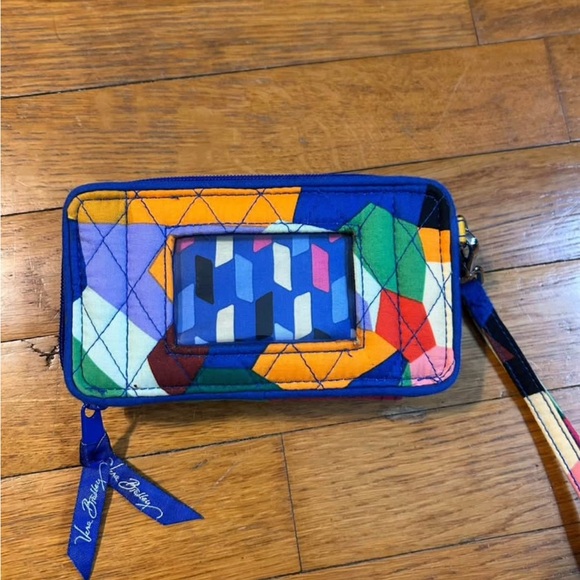 Vera Bradley Handbags - Vera Bradley Multicolor Geometric Wristlet